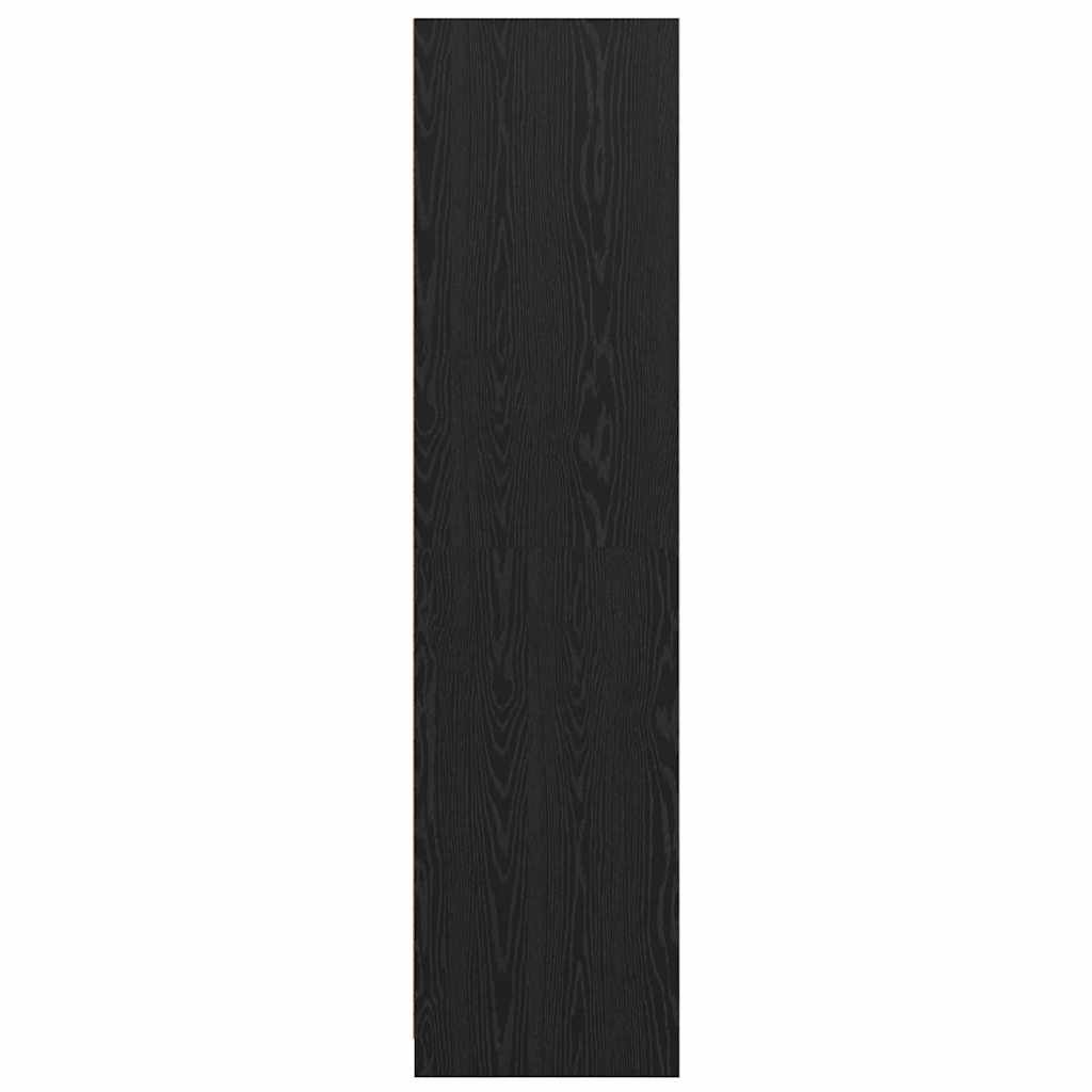 Guardaroba Rovere Nero 80 x 50 x 200 cm Legno ingegnerizzato | homemem39