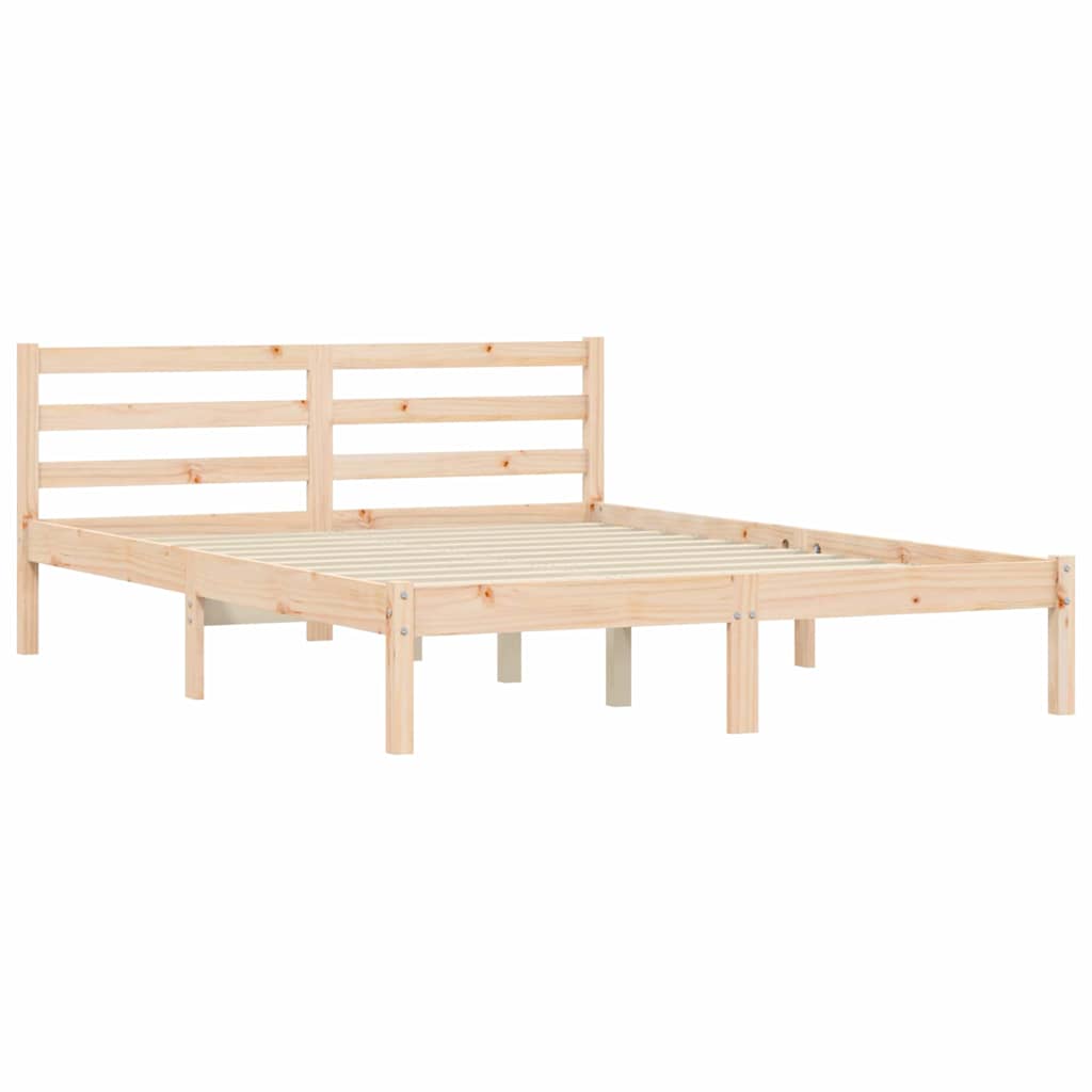 Struttura del letto Naturale 208,5 x 157,5 x 69,5 cm | homemem39