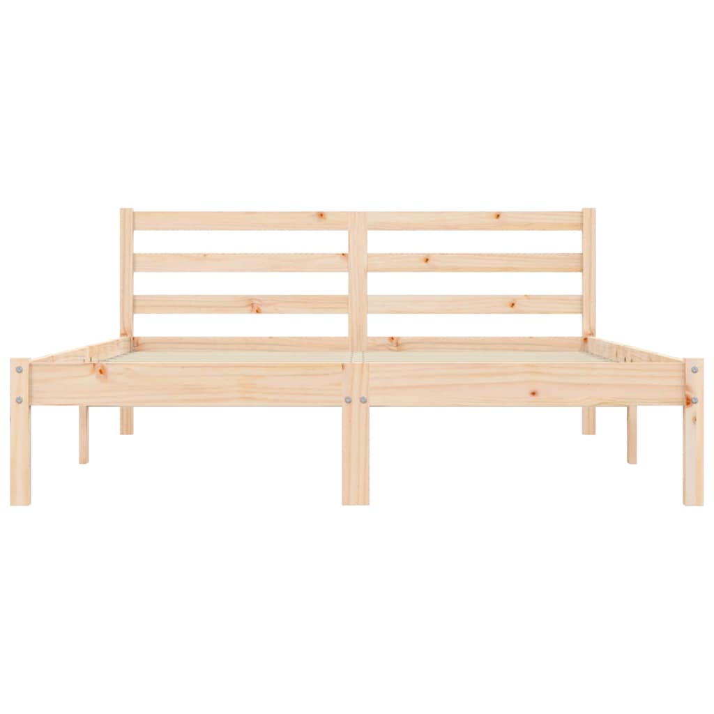 Struttura del letto Naturale 208,5 x 157,5 x 69,5 cm | homemem39