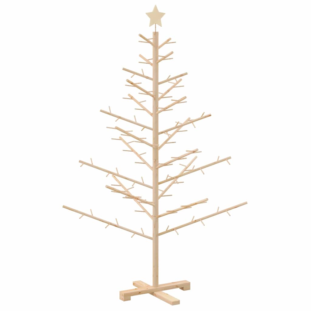 Albero di Natale in legno con supporto Naturale 150 cm | homemem39