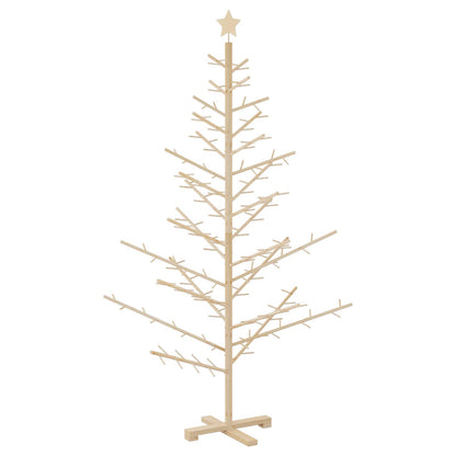 Albero di Natale in legno con supporto 180 cm