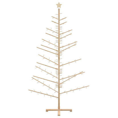 Albero di Natale in legno con supporto Naturale 210 cm | homemem39