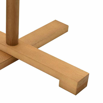 Albero di Natale in legno con supporto Marrone 125 cm | homemem39