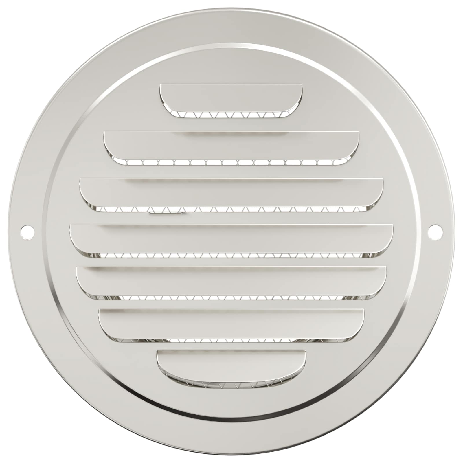 Coperture per ventilazione d'aria 4 pcs Argento 80 mm | homemem39
