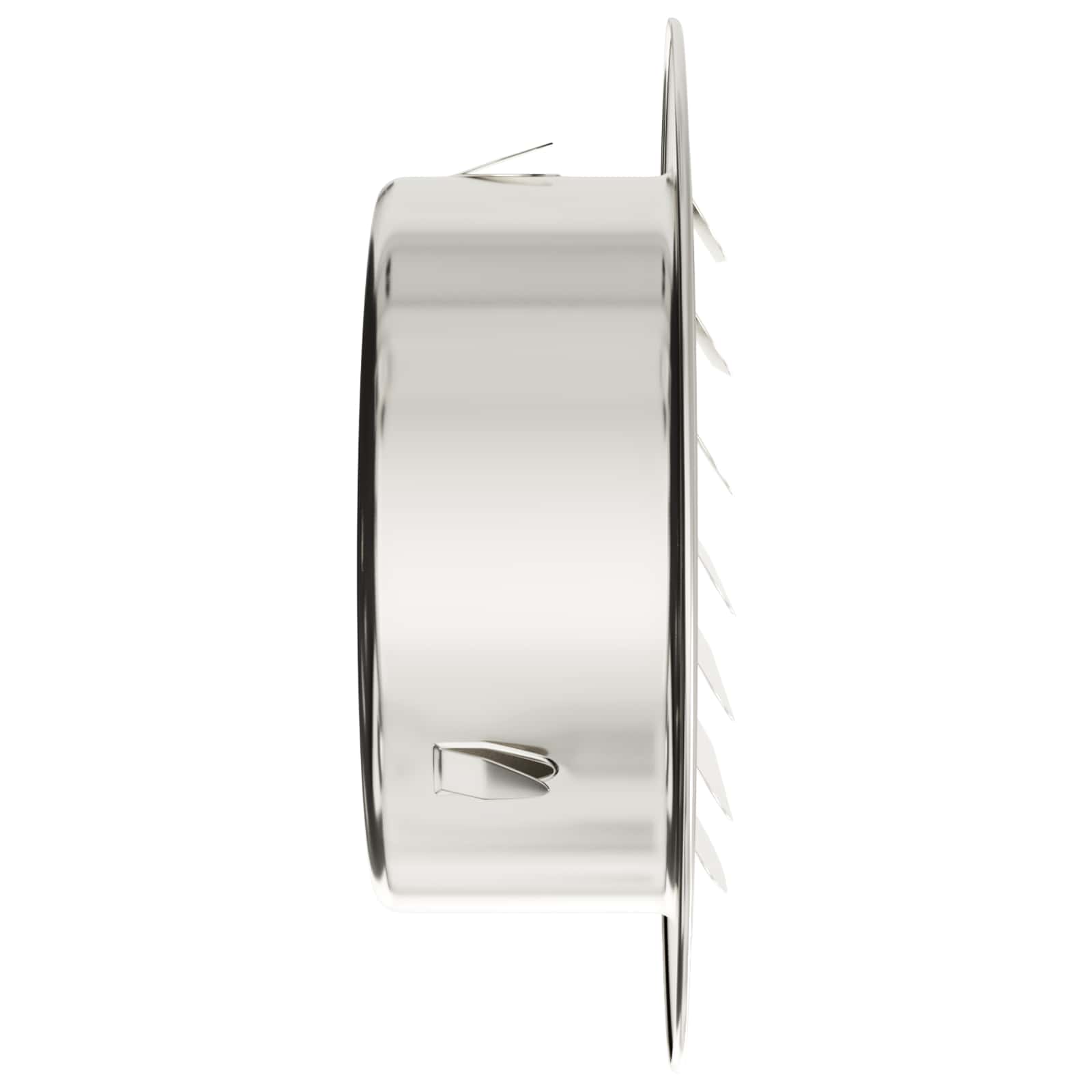 Coperture per ventilazione d'aria 4 pcs Argento 80 mm | homemem39