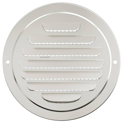 Coperture per ventilazione d'aria 4 pcs Argento 125 mm | homemem39