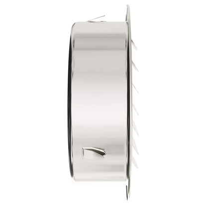 Coperture per ventilazione d'aria 4 pcs Argento 125 mm | homemem39