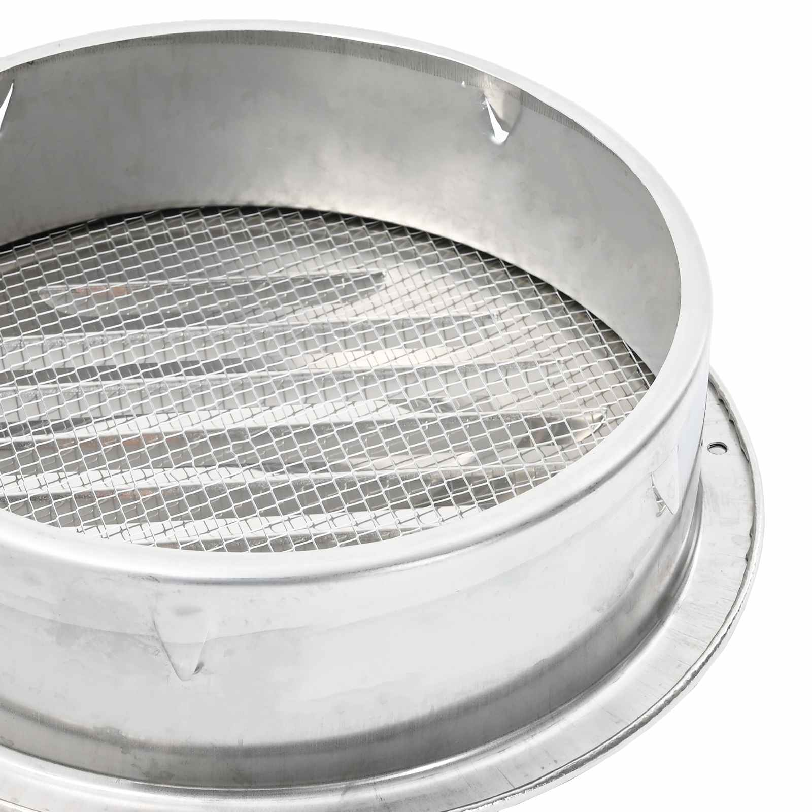 Coperture per ventilazione d'aria 4 pcs Argento 150 mm | homemem39