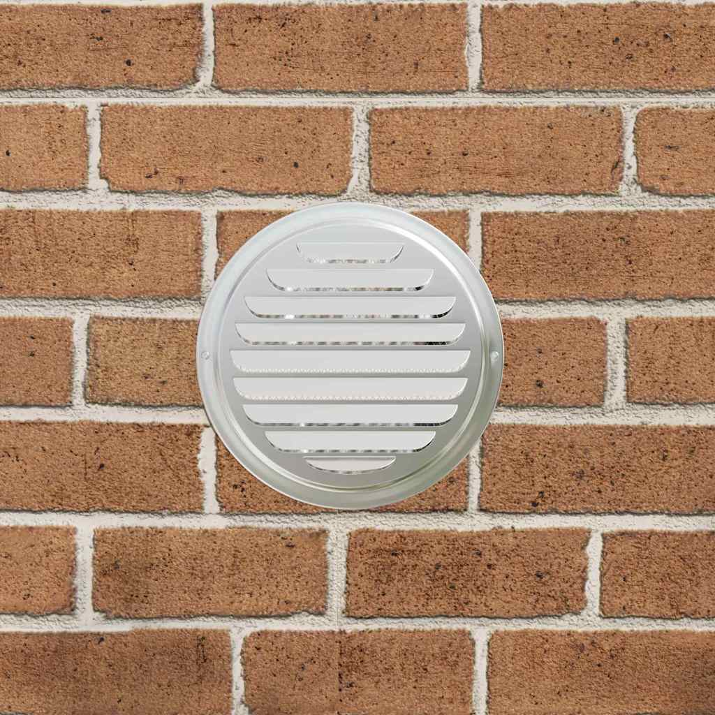 Coperture per ventilazione d'aria 4 pcs Argento 200 mm | homemem39