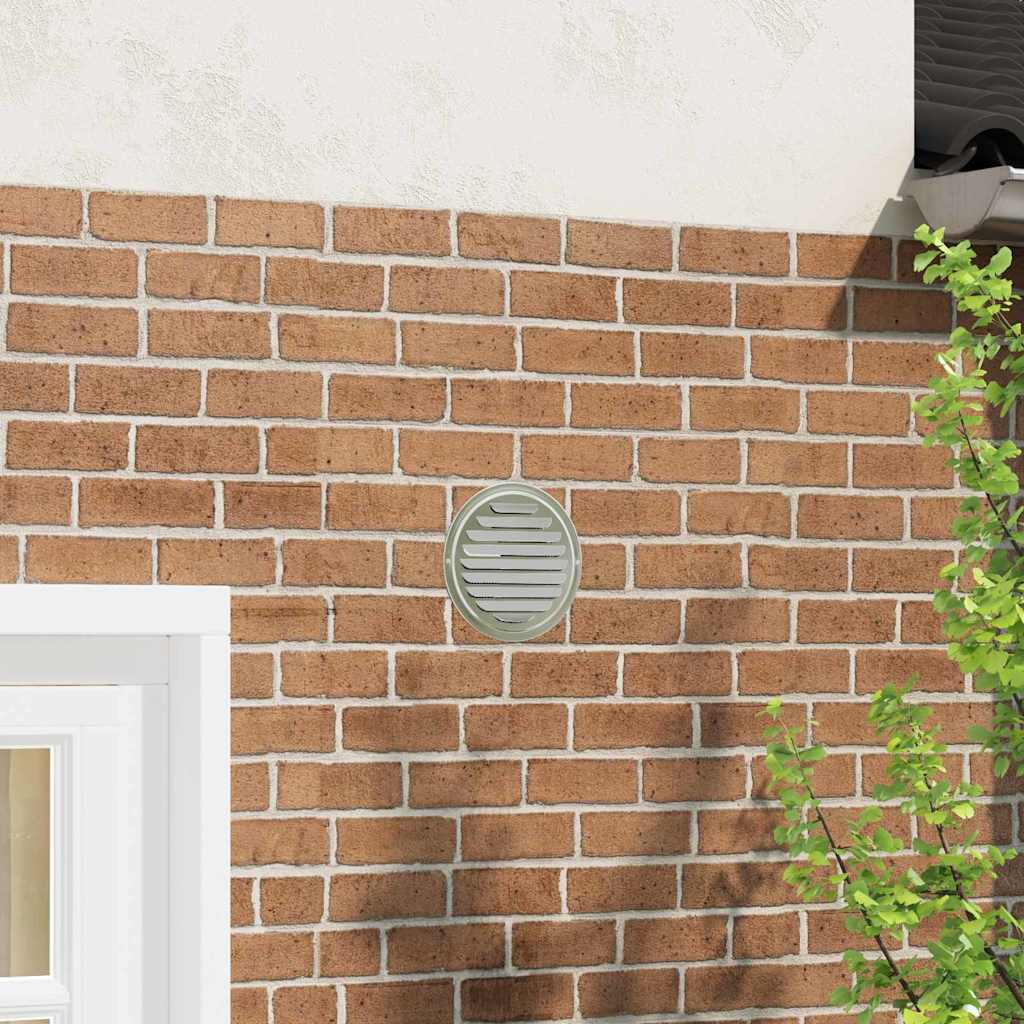 Coperture per ventilazione d'aria 4 pcs Argento 200 mm | homemem39