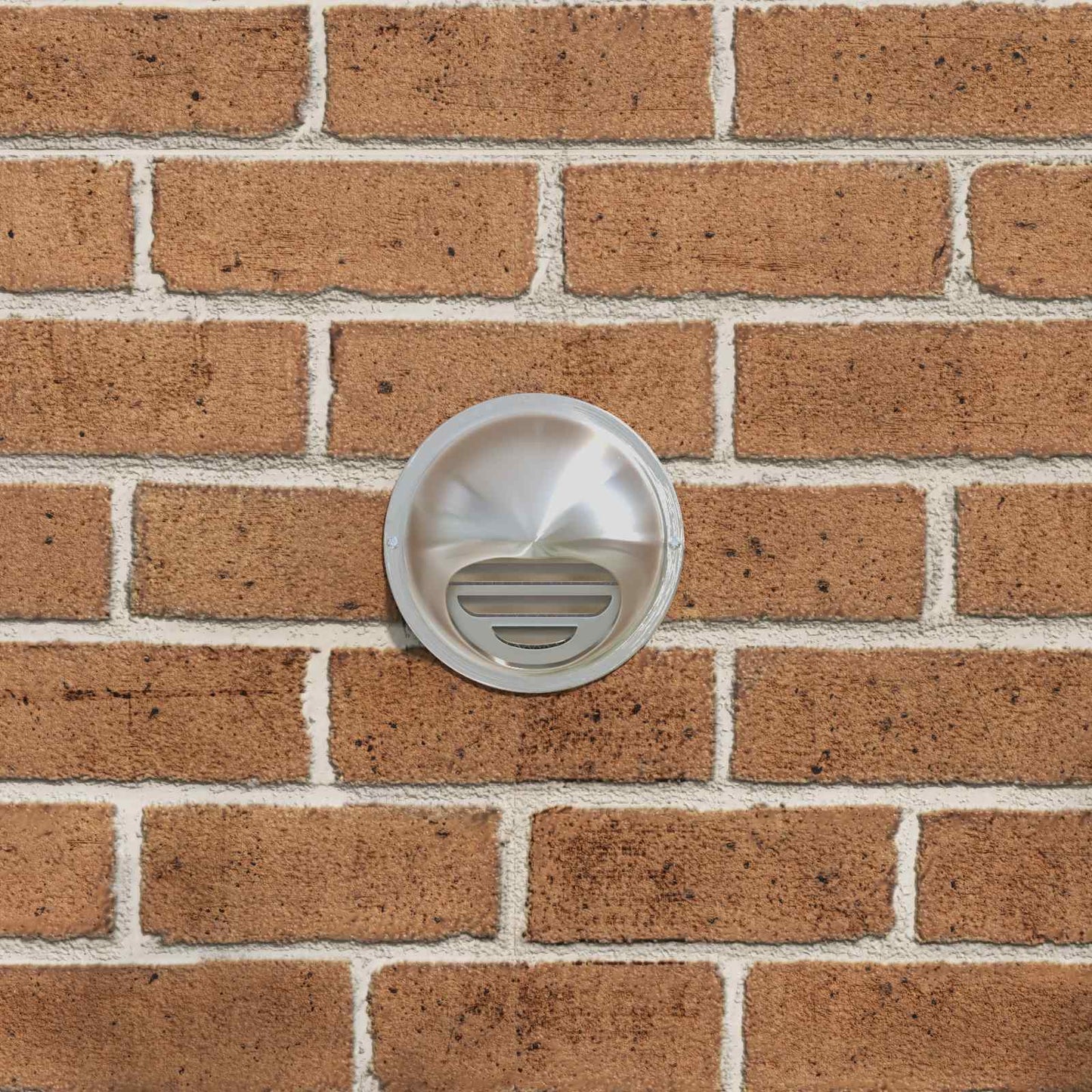Coperture per ventilazione d'aria 2 pcs Argento 80 mm