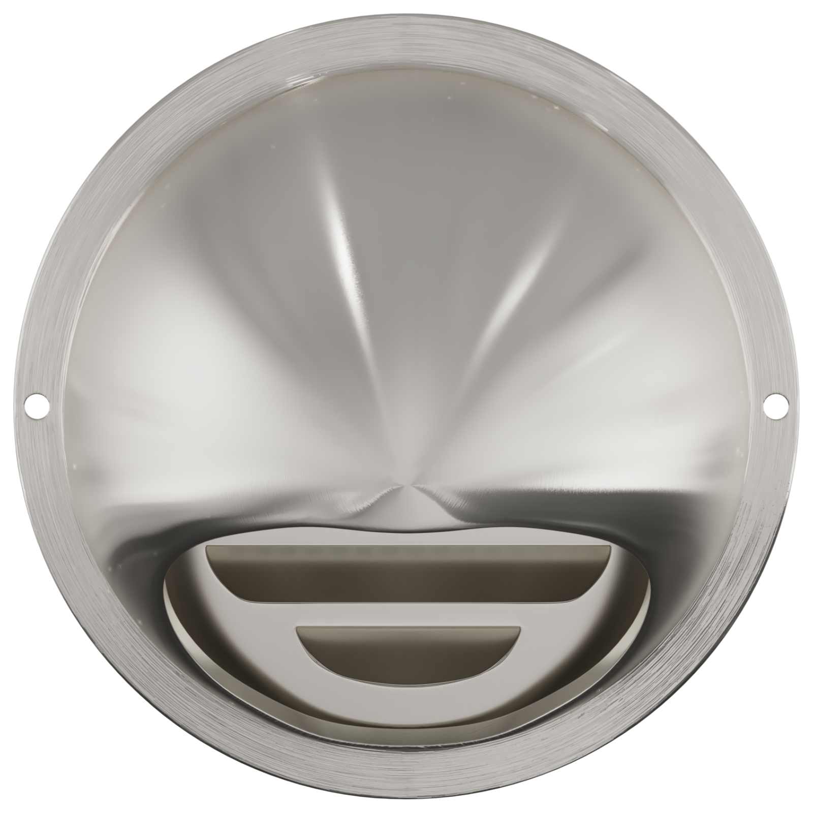 Coperture per ventilazione d'aria 2 pcs Argento 80 mm | homemem39