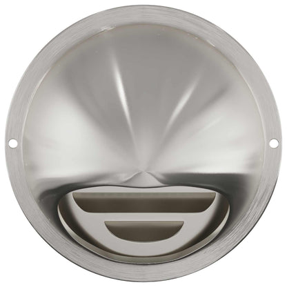 Coperture per ventilazione d'aria 2 pcs Argento 80 mm