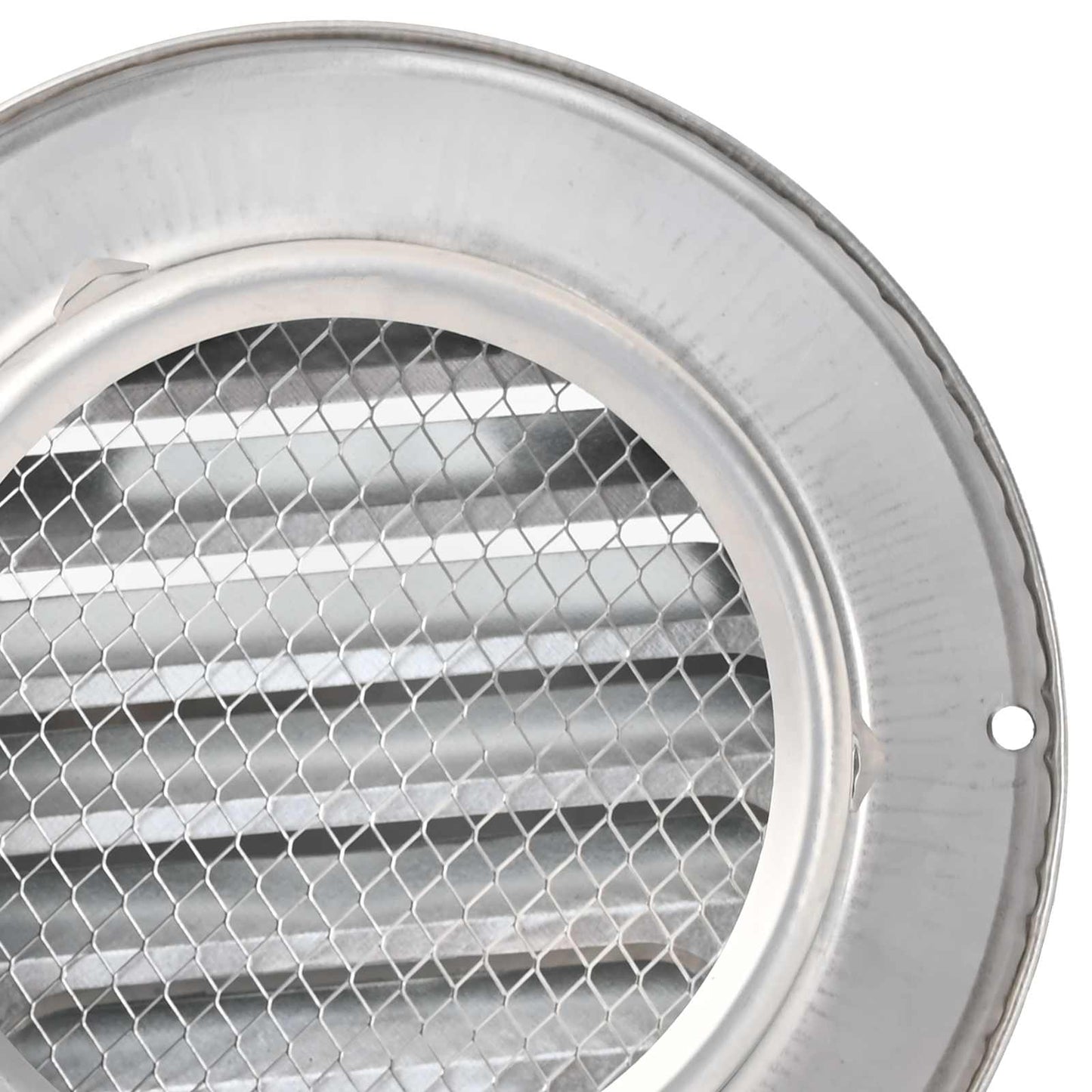 Coperture per ventilazione d'aria 8 pcs Argento 80 mm | homemem39