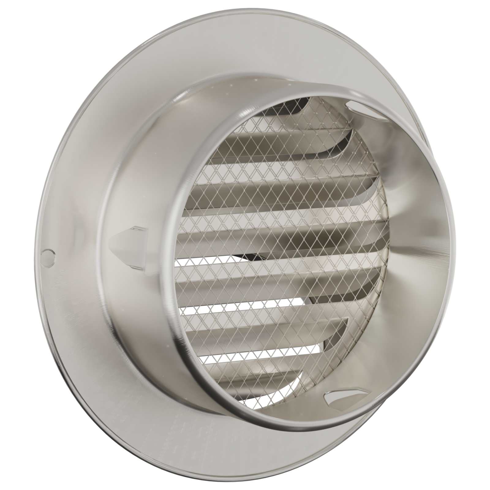 Coperture per ventilazione d'aria 8 pcs Argento 80 mm | homemem39