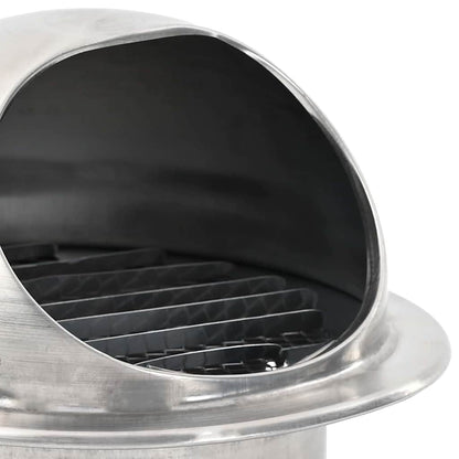 Coperture per ventilazione d'aria 8 pcs Argento 100 mm | homemem39