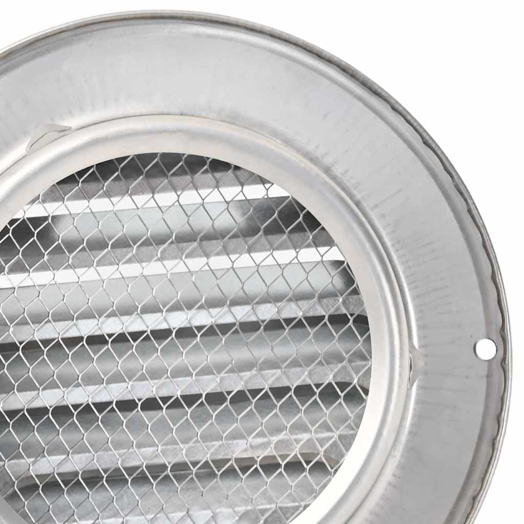 Coperture per ventilazione d'aria 8 pcs Argento 100 mm | homemem39