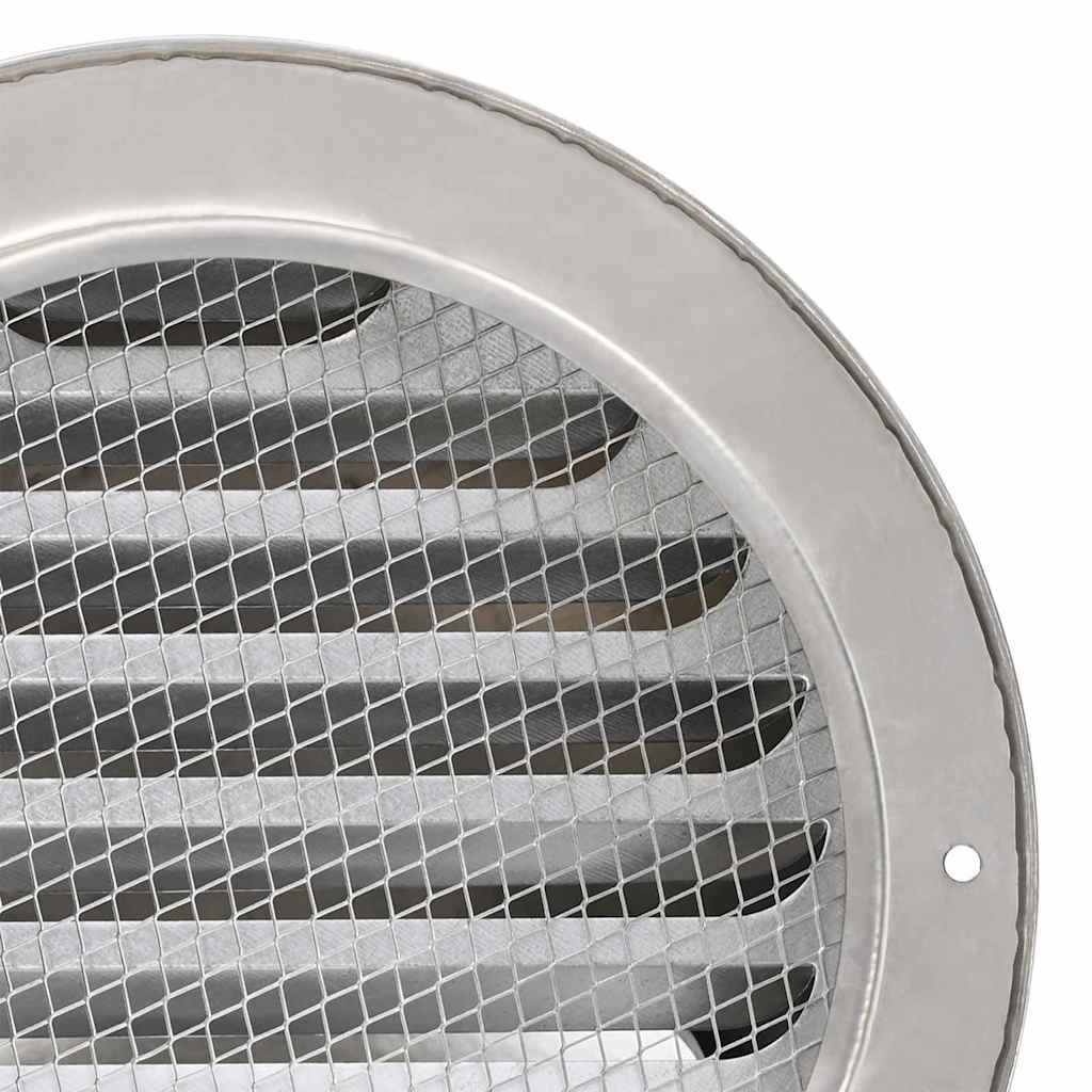 Coperture per ventilazione d'aria 8 pcs Argento 150 mm