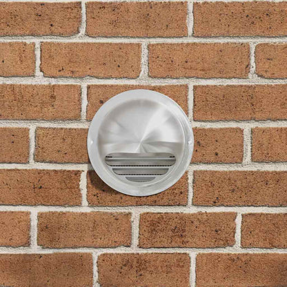Coperture per ventilazione d'aria 8 pcs Argento 150 mm