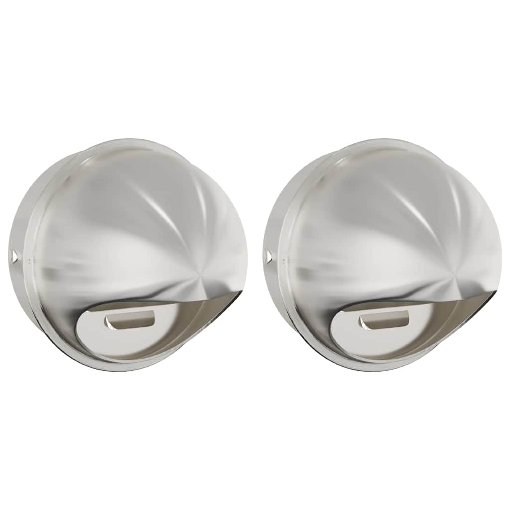 Coperture per ventilazione d'aria 2 pcs Argento 200 mm | homemem39