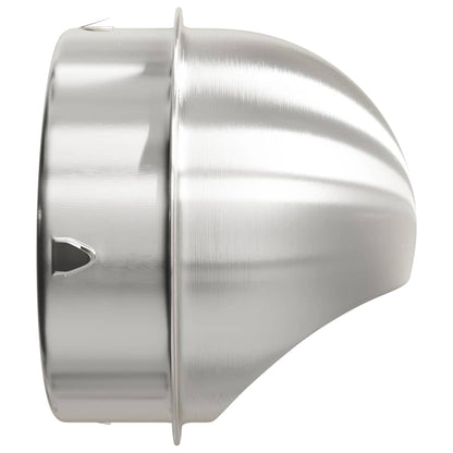 Coperture per ventilazione d'aria 2 pcs Argento 200 mm | homemem39