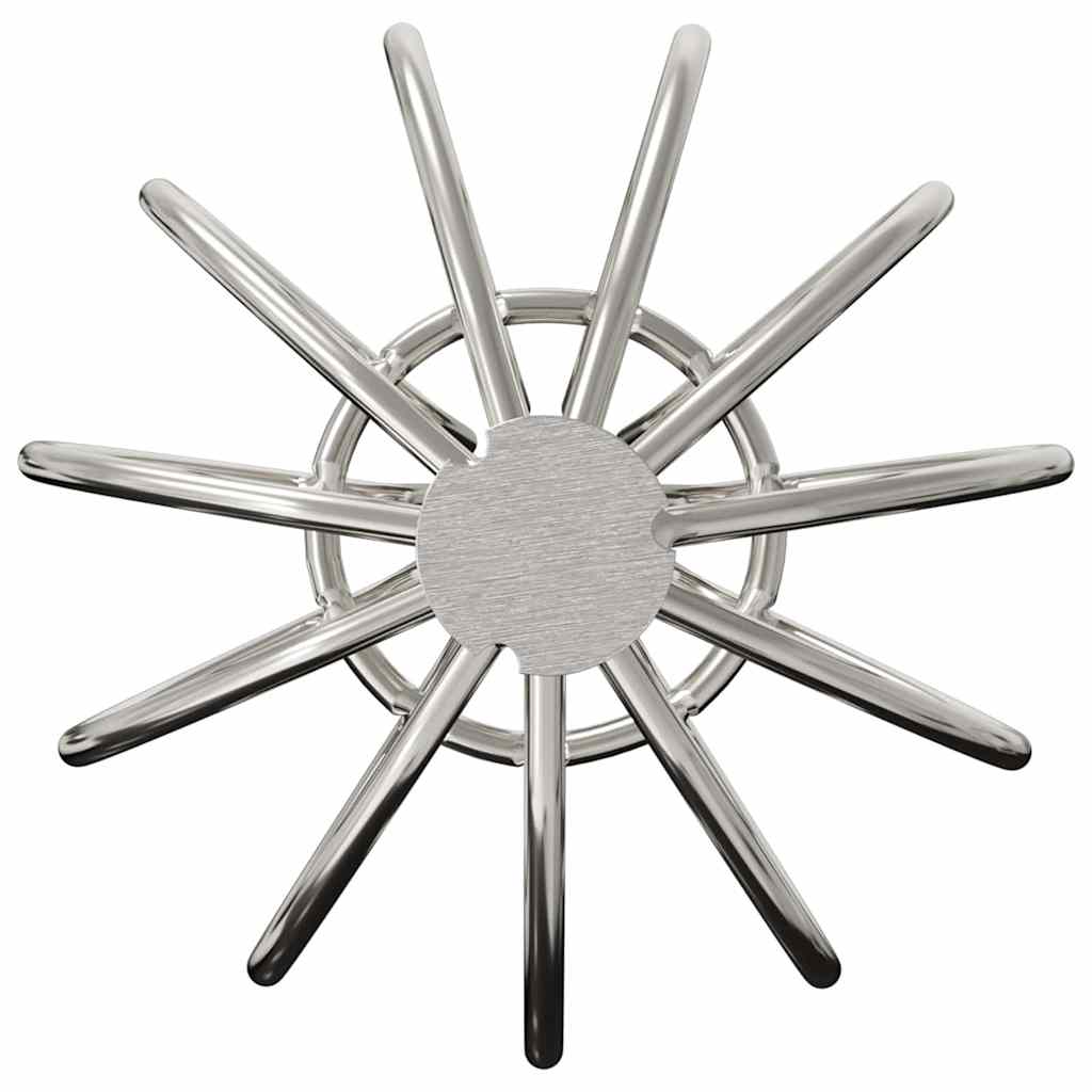 Protezione Foglie per Grondaia 2 pcs Argento 50 mm | homemem39