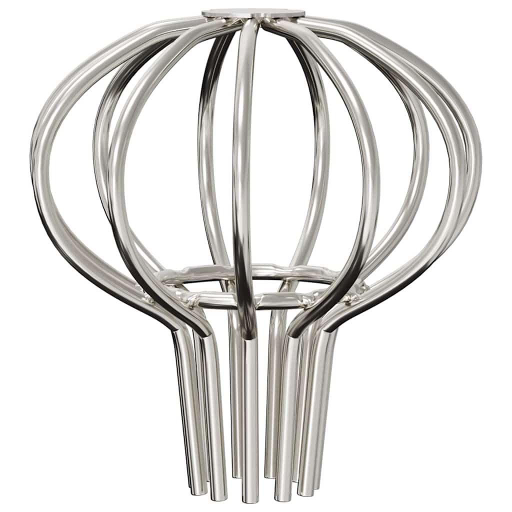Protezione Foglie per Grondaia 8 pcs Argento 50 mm | homemem39