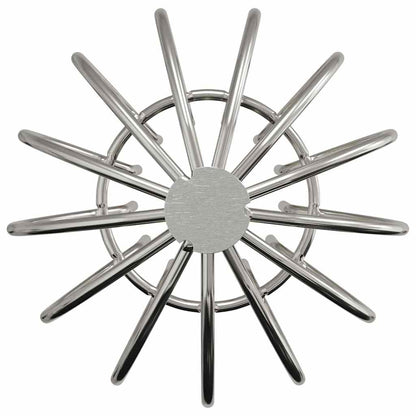 Protezione Foglie per Grondaia 2 pcs Argento 75 mm | homemem39