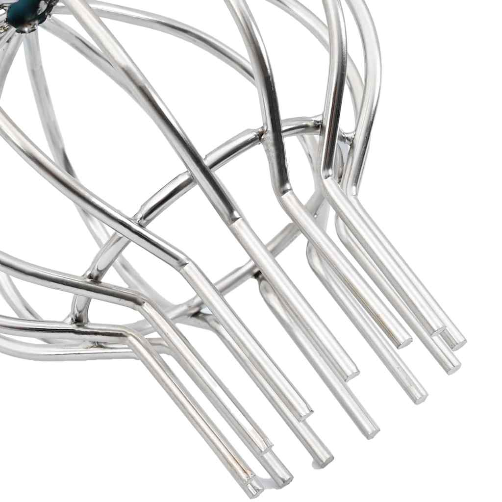 Protezione Foglie per Grondaia 8 pcs Argento 75 mm | homemem39