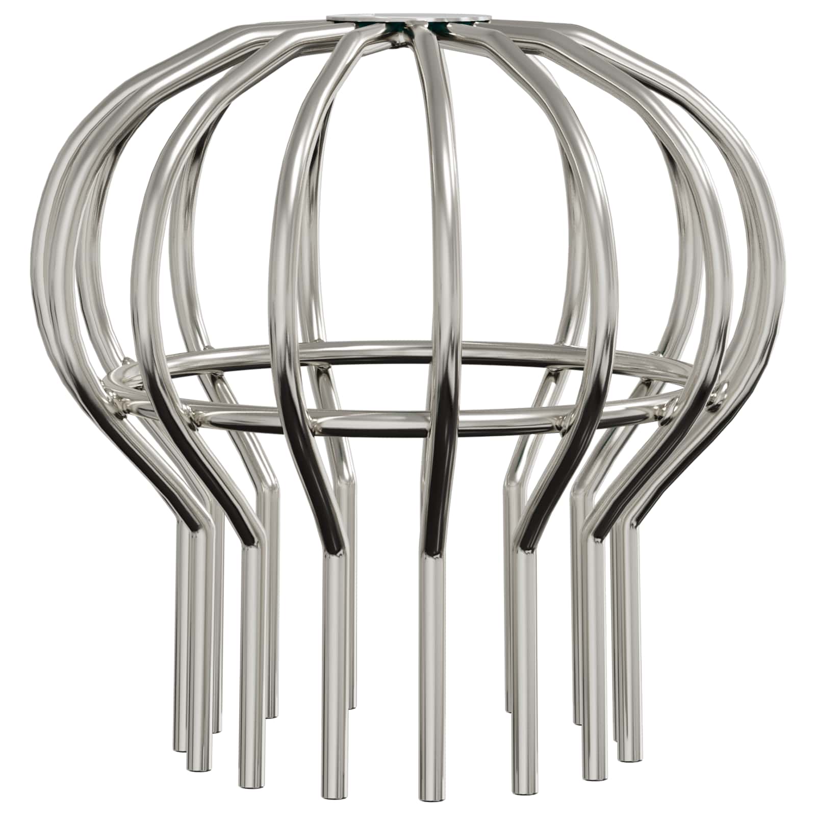 Protezione Foglie per Grondaia 2 pcs Argento 110 mm | homemem39