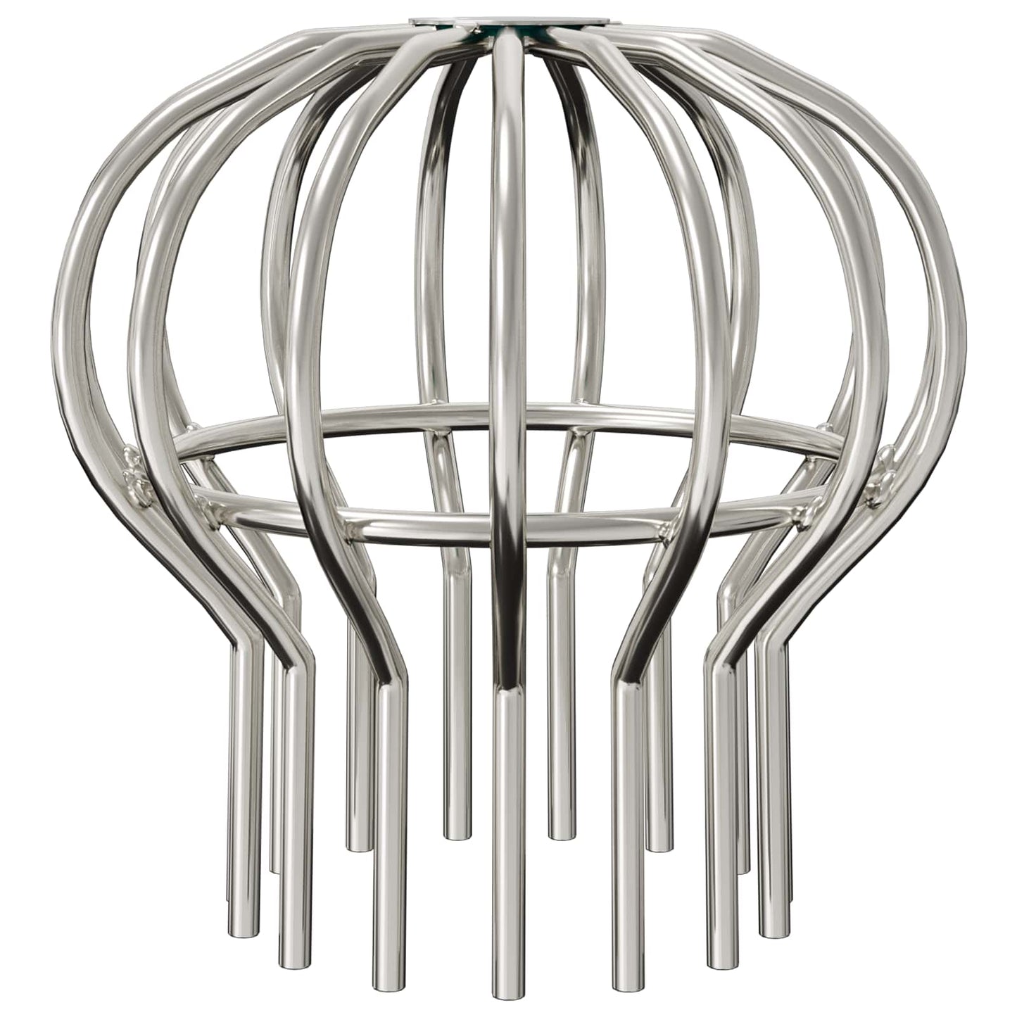Protezione Foglie per Grondaia 2 pcs Argento 110 mm | homemem39
