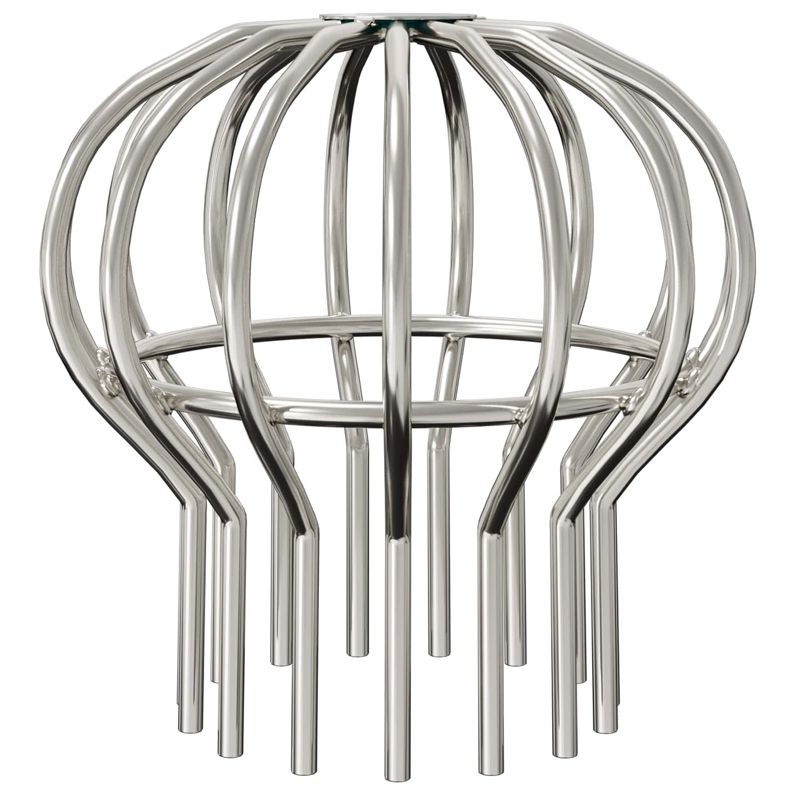 Protezione Foglie per Grondaia 2 pcs Argento 110 mm | homemem39