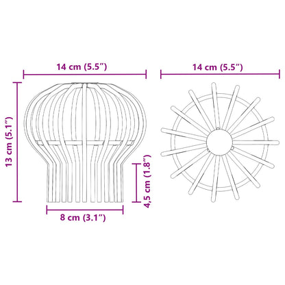 Protezione Foglie per Grondaia 2 pcs Argento 110 mm | homemem39