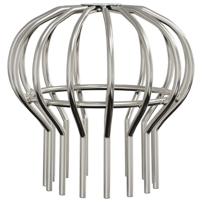 Protezione Foglie per Grondaia 8 pcs Argento 110 mm