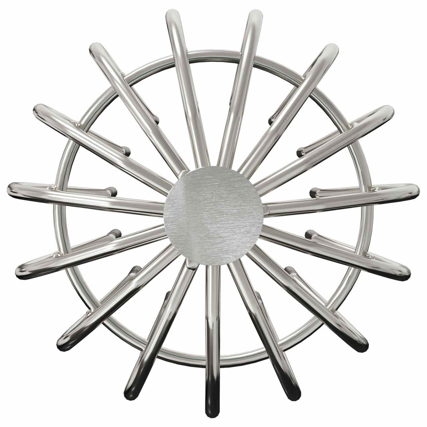 Protezione Foglie per Grondaia 8 pcs Argento 110 mm | homemem39