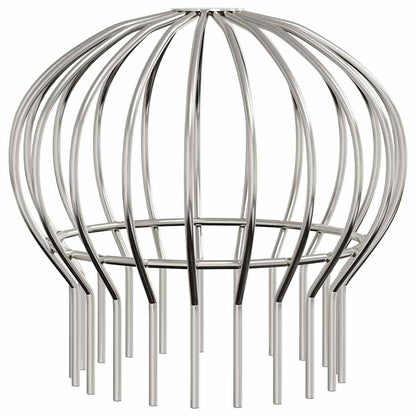 Protezione Foglie per Grondaia 8 pcs Argento 160 mm