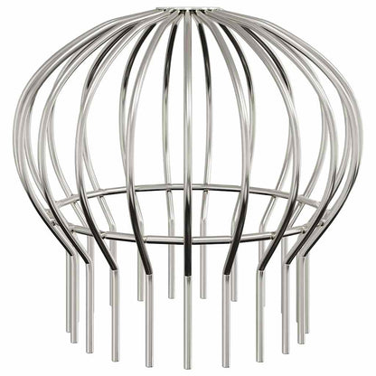 Protezione Foglie per Grondaia 8 pcs Argento 160 mm
