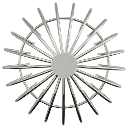 Protezione Foglie per Grondaia 8 pcs Argento 160 mm | homemem39