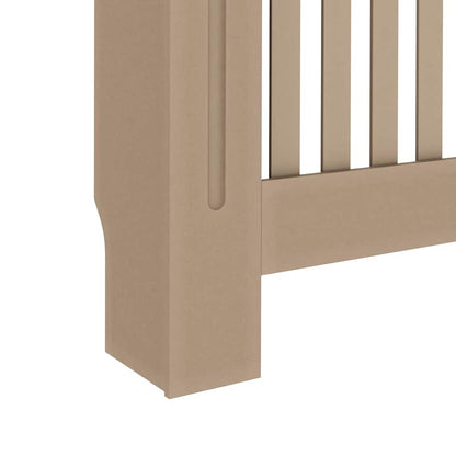 Copertura per radiatori 2 pcs Marrone 112 x 19 x 81,5cm