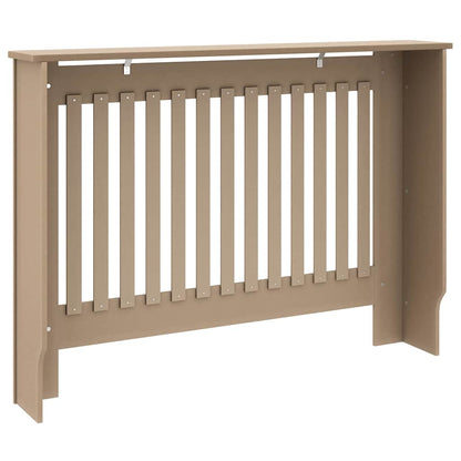 Copertura per radiatori 2 pcs Marrone 112 x 19 x 81,5cm