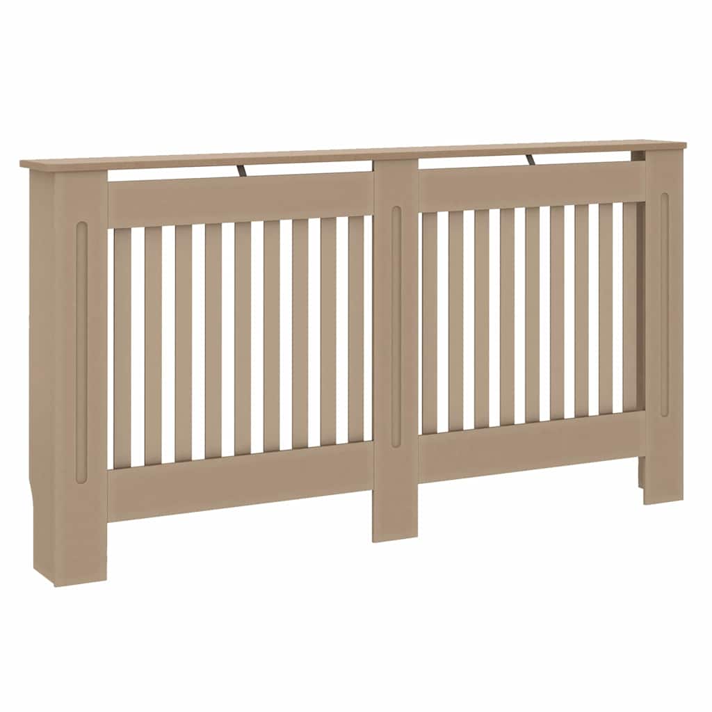 Copertura per radiatori 2 pcs Marrone 152 x 19 x 81,5cm