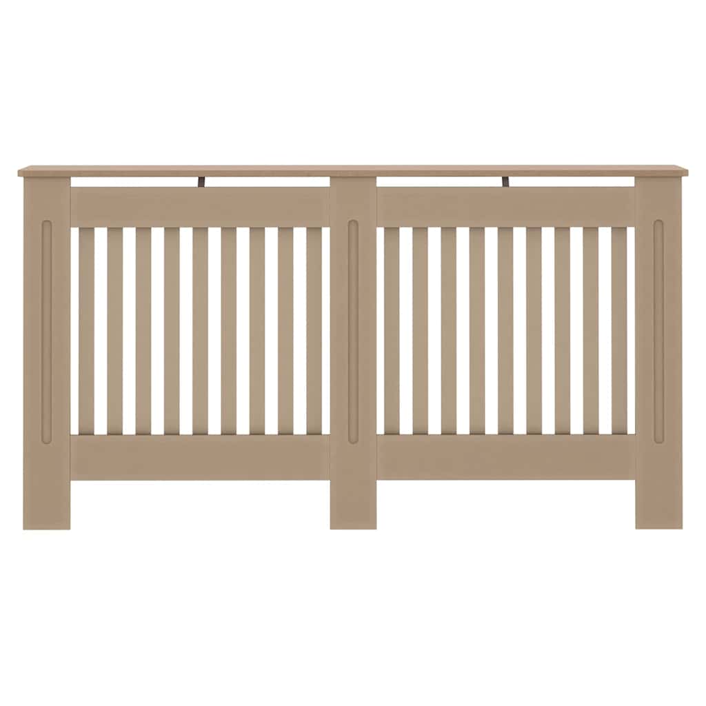 Copertura per radiatori 2 pcs Marrone 152 x 19 x 81,5cm