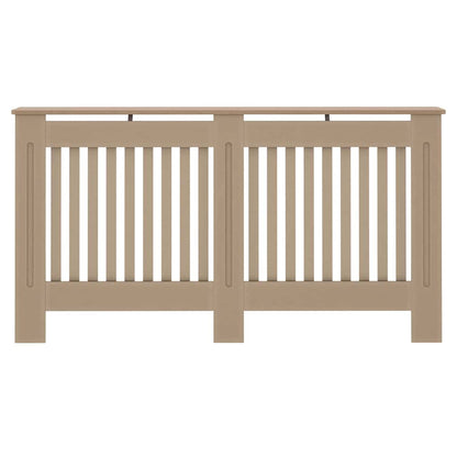 Copertura per radiatori 2 pcs Marrone 152 x 19 x 81,5cm