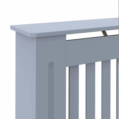 Copertura per radiatori 2 pcs Grigio 172 x 19 x 81,5cm