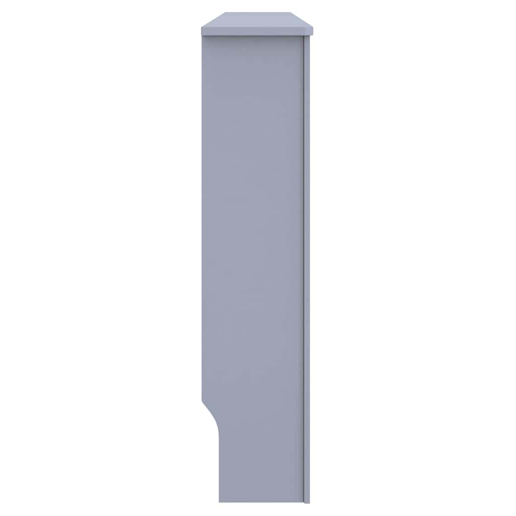 Copertura per radiatori 2 pcs Grigio 172 x 19 x 81,5cm