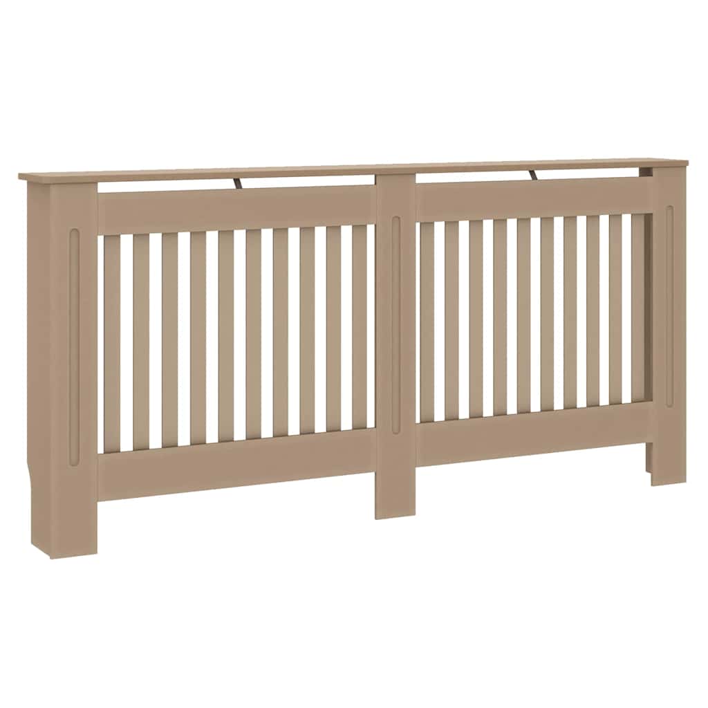 Copertura per radiatori 2 pcs Marrone 172 x 19 x 81,5cm