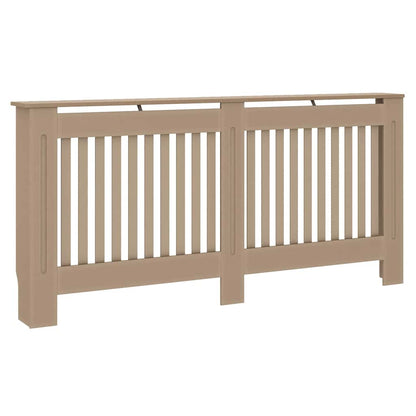 Copertura per radiatori 2 pcs Marrone 172 x 19 x 81,5cm