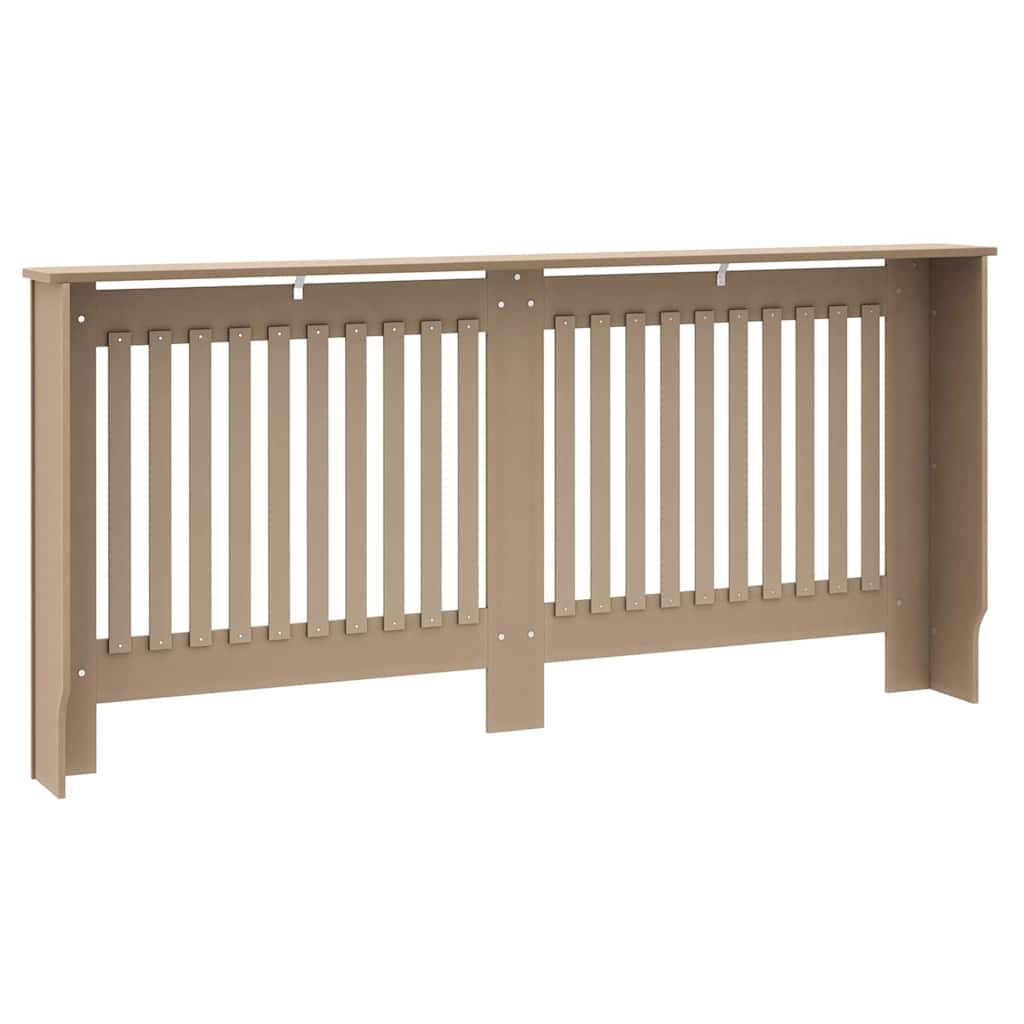 Copertura per radiatori 2 pcs Marrone 172 x 19 x 81,5cm