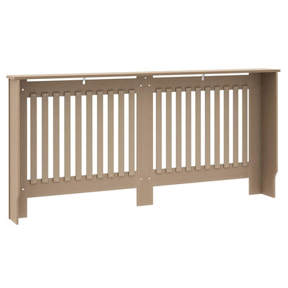 Copertura per radiatori 2 pcs Marrone 172 x 19 x 81,5cm