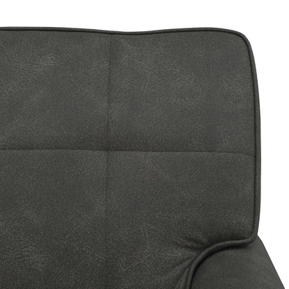 Chaise Lounge con cuscino Nero 91 x 157 x 91 cm Pelle Sintetica